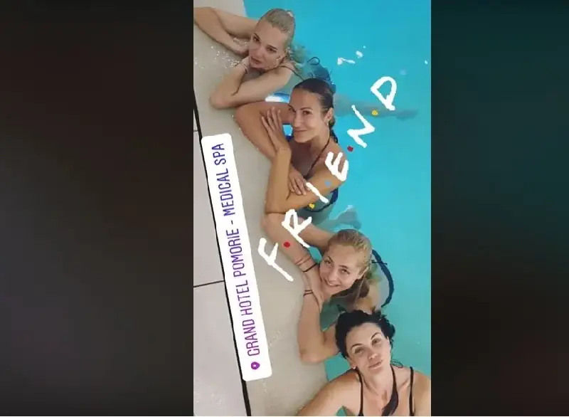 Диляна Попова на СПА по женски