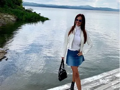 Глория се отдаде на воден релакс