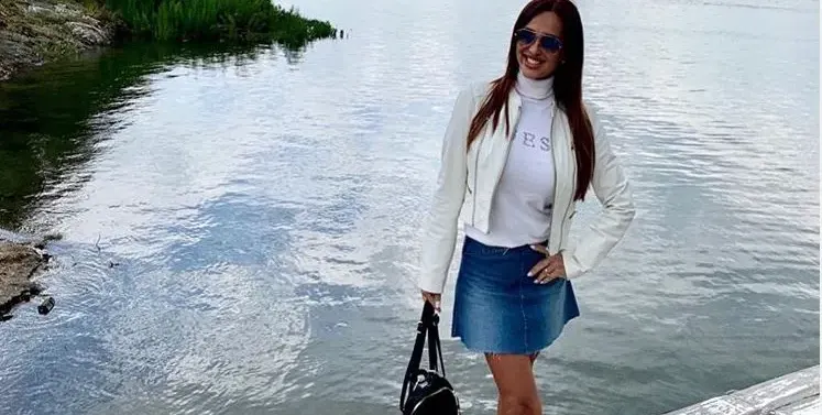 Глория се отдаде на воден релакс