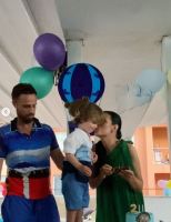 Ралица Паскалева със синеок рожденик