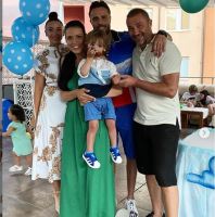 Ралица Паскалева със синеок рожденик