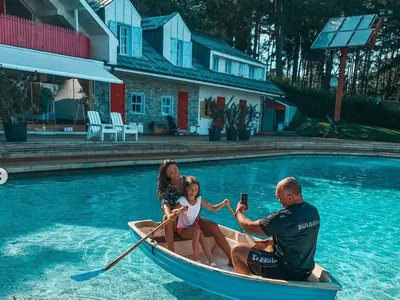 Биляна Йотовска на море в планината