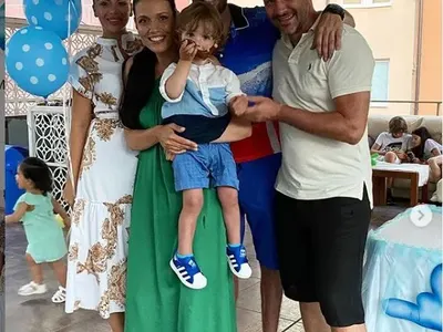 Ралица Паскалева със синеок рожденик