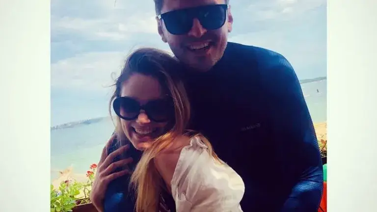 Боршош на море с гаджето