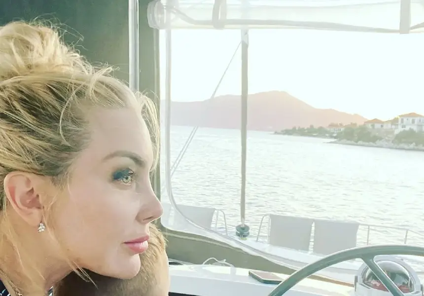 Тоца на пътешествие с яхта (Снимки)