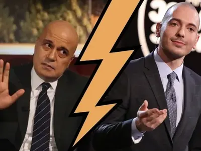 Война! Слави захапа Цитиридис: Не ставаш за шоу, не разсмиваш! Младокът му отвърна: Не се нерви, чиче!