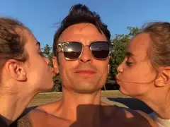 Бербатов се фука с изкуствената си коса