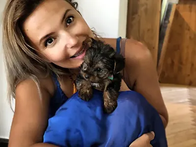 Ирина и Иван с нов член на семейството