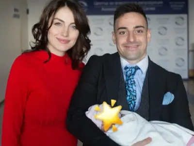 Мис България Марина Войкова кръсти дъщеря си Алегра