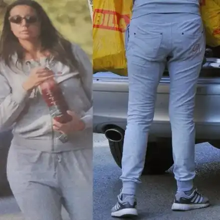 Наталия Гуркова отпра здрава дупара (Папарашки снимки)