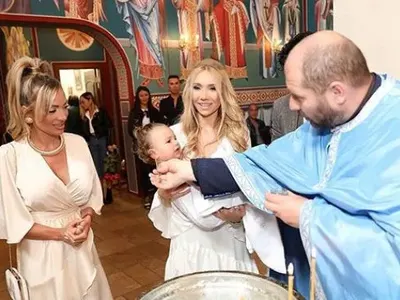 Златка и Благо кръстиха сина си (СНИМКИ)