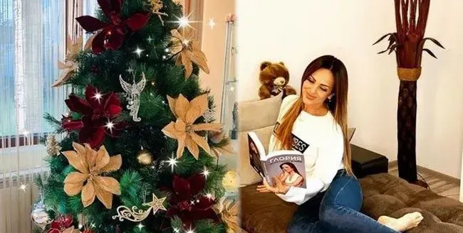 Глория украси елхата