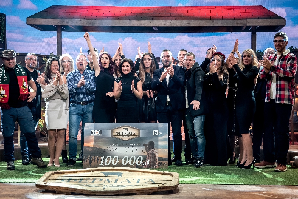 Ваня Илиева спечели „Фермата“ 6 и чек за 100 000 лева