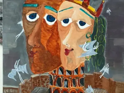 Картините на Зуека станаха ТОТАЛЕН ХИТ! Продаде 11 само за час! (СНИМКИ)