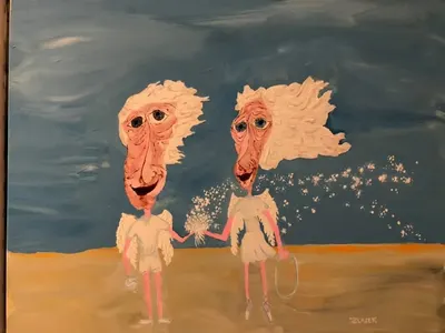 Картините на Зуека станаха ТОТАЛЕН ХИТ! Продаде 11 само за час! (СНИМКИ)