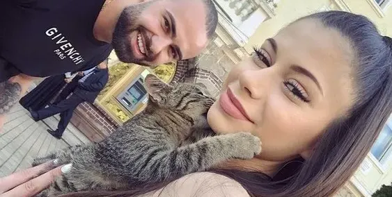 Ричи си взе малко коте
