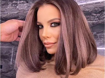 Емилия стана брюнетка