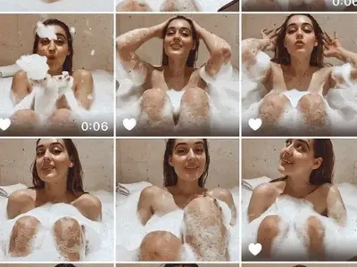 Щерката на Гала се щракна нуди във ваната! (ФОТО ТУК)