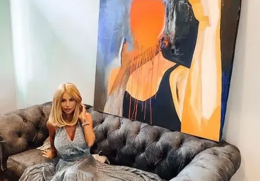 Ти да видиш! Гущерова стана колекционер на картини