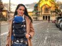 Луиза Григорова бачка с бебе на ръце