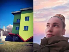 Алекс Раева почива на село