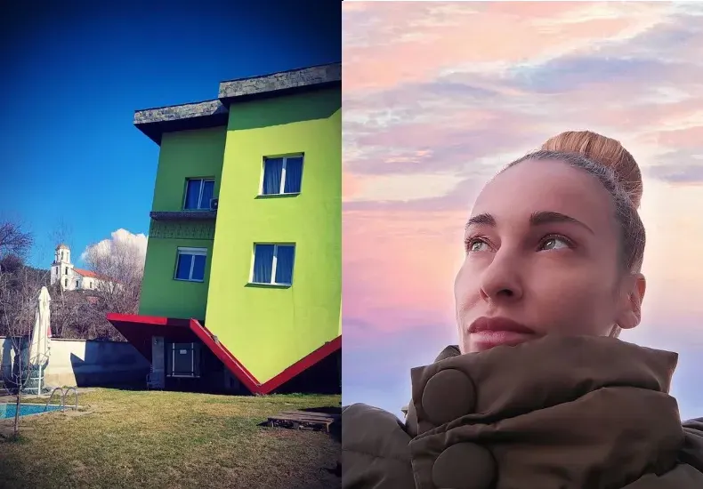 Алекс Раева почива на село
