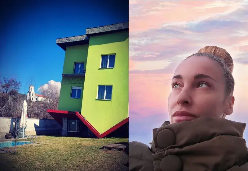 Алекс Раева почива на село