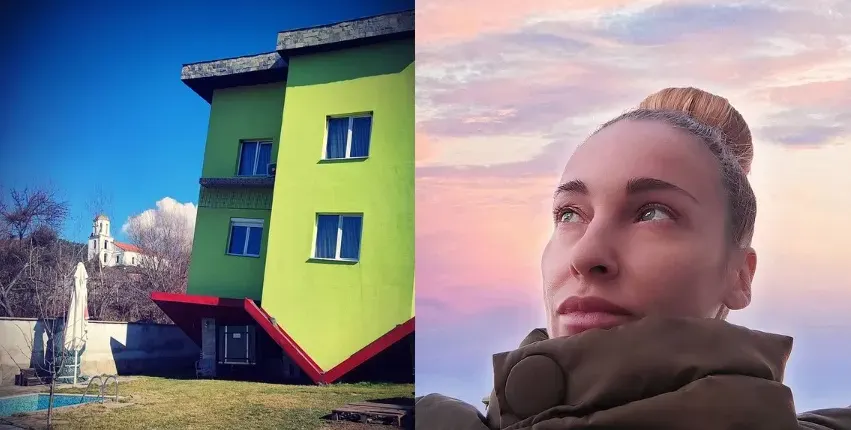 Алекс Раева почива на село