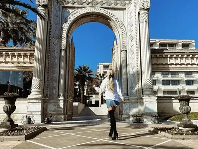 Андреа, с кого си в Истанбул?