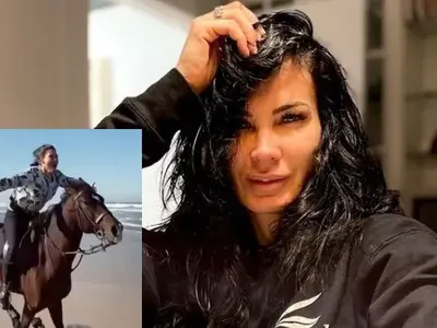 Цеци Красимирова язди без ръце