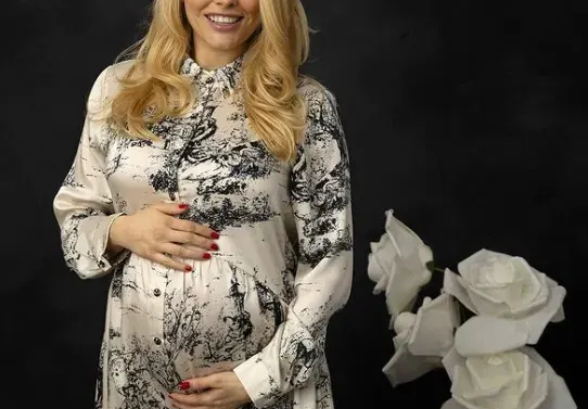 Ева Веселинова на мега пазар за бебето