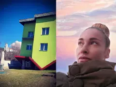 Алекс Раева почива на село