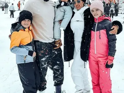 Златка Райкова заведе Благой на ски (СНИМКИ)