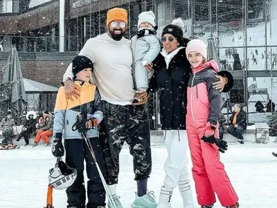 Златка Райкова заведе Благой на ски (СНИМКИ)