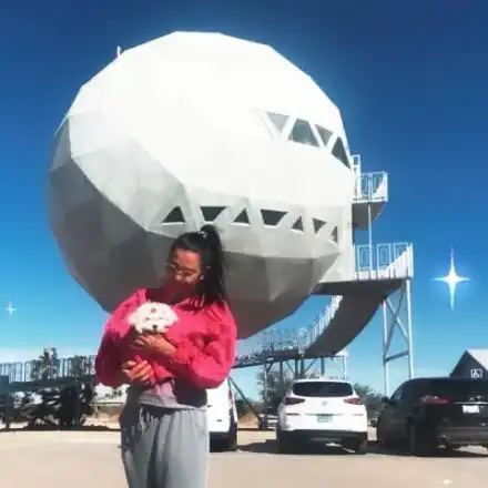 Анита Мейзер на гости на извънземно (Ето какво видя силиконката в Зона 66)