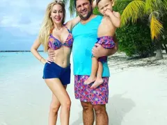 Антония Петрова с годишнина на Малдивите