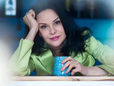 Гергана Стоянова кара отпуска с баща си