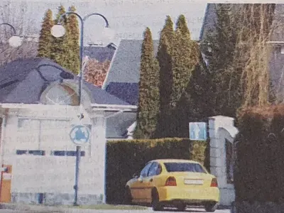 Палатът на Рачков с денонощна охрана (Папарашки снимки)