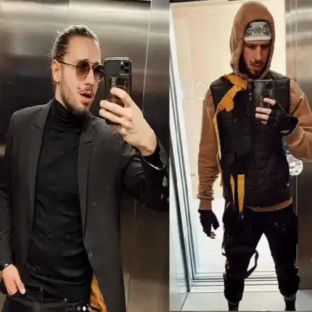 Папи Ханс се кълчи в асансьора