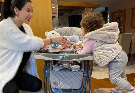 Жената на Криско сложи бебето си на диета