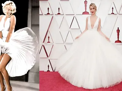 Мария Бакалова с рокля като на Мерилин Монро (Подробности))