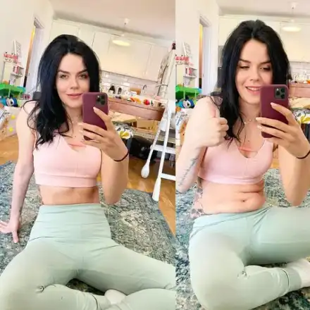 Мона показа целулит и коремче (Фото)