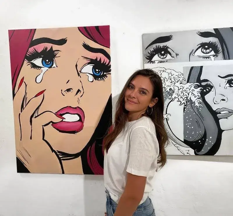 Щерката на Барбукови стана художничка