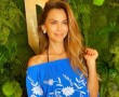 Ивайла Бакалова се радва на лалетата