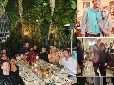 Мария Бакалова на вечеря с Парис Хилтън и Ема Робъртс (Снимки)