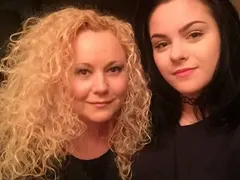 Дъщерята на Наталия Симеонова я гони по килограми (Снимки)
