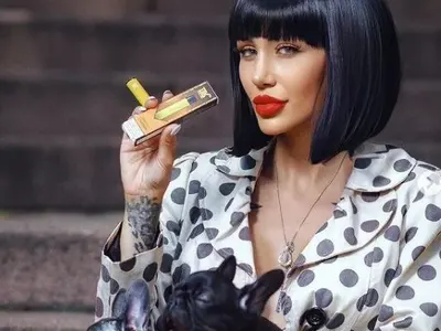 Джулиана Гани се офъка! (Вижте я с черна коса)