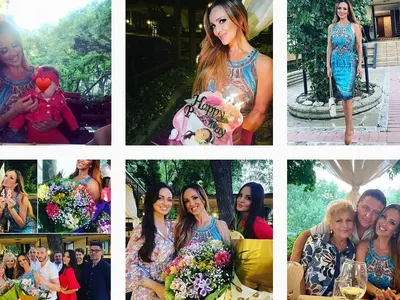 Глория отсвири чалгата за ЧРД, празнува с най-близките си и доверени хора (Снимки)