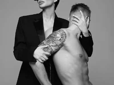 Жоро, Николета Лозанова и Мистър Пловдив подкрепиха Прайда с гореща фотосесия в HALF Magazine