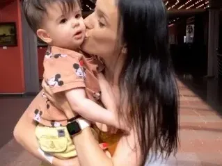 Луиза Григорова  вече не крие  сина си Бран